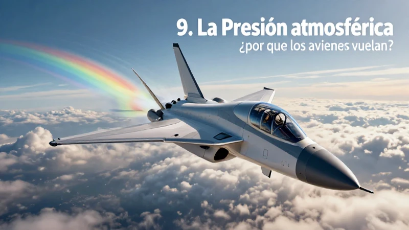 Aviones volando gracias a la presión atmosférica