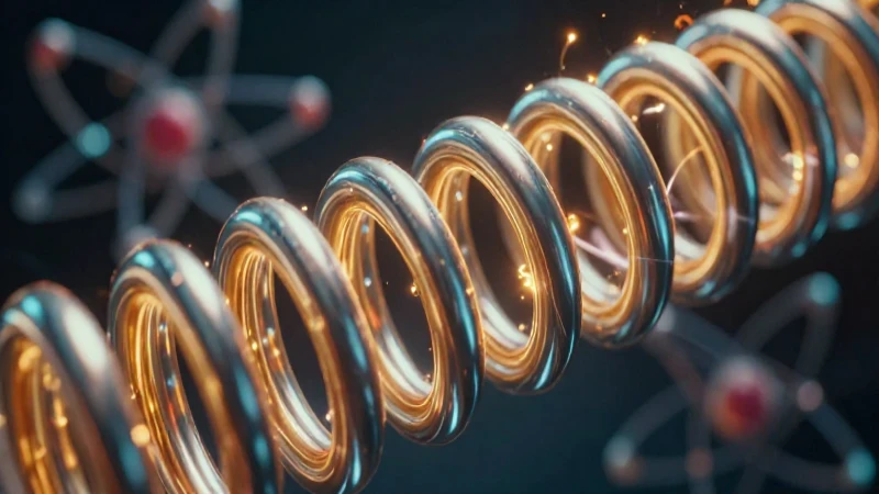 Resorte dinámico con energía brillante