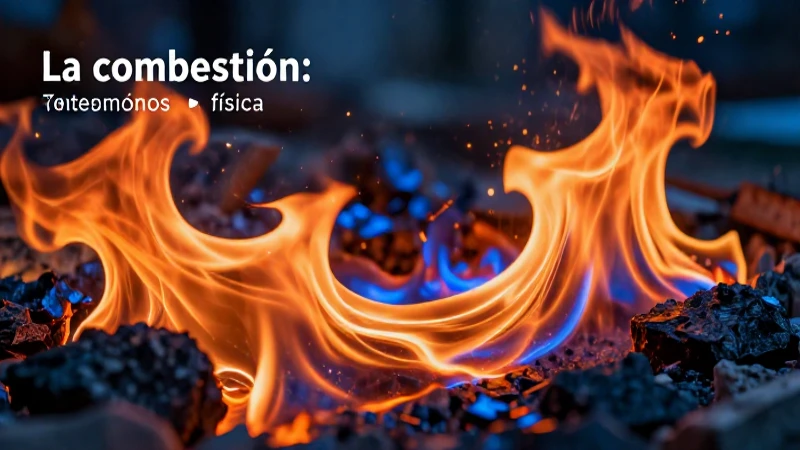Combustión y fenómenos físicos sorprendentes