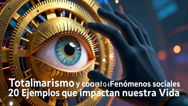 Control social y vigilancia totalitaria