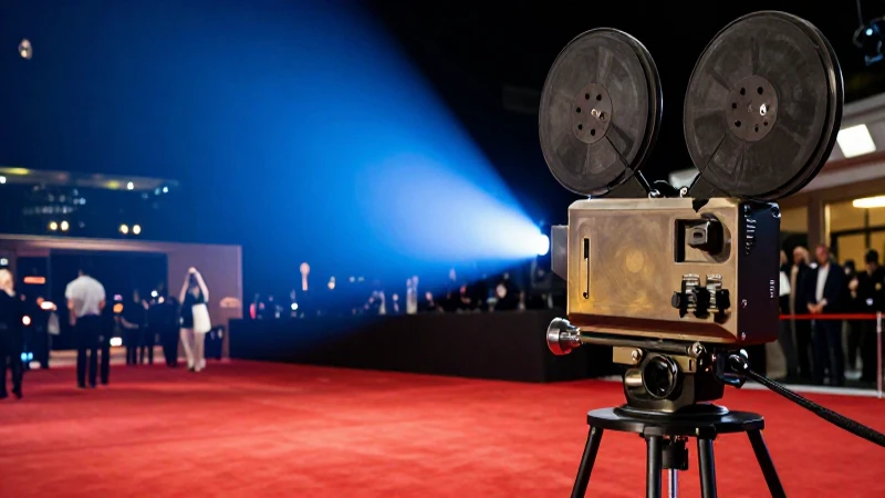 Cinematografía festiva: glamour, luz y arte