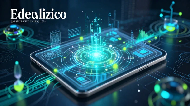 Infografía educativa futurista de alta calidad