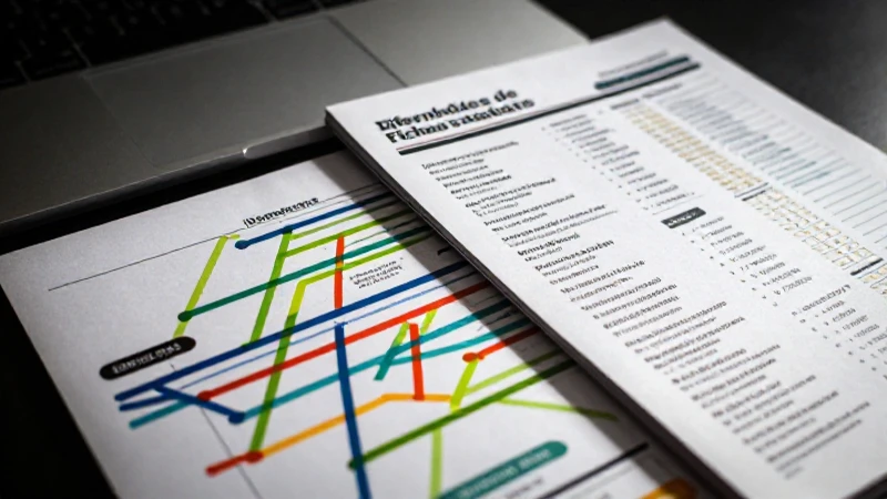 Ilustración vibrante compara fichas textuales y referencias