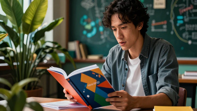 Fichas de Comentario: Ejemplos y Guía Práctica Útil 6 Educador experto ilustra guía educativa moderna y vibrante