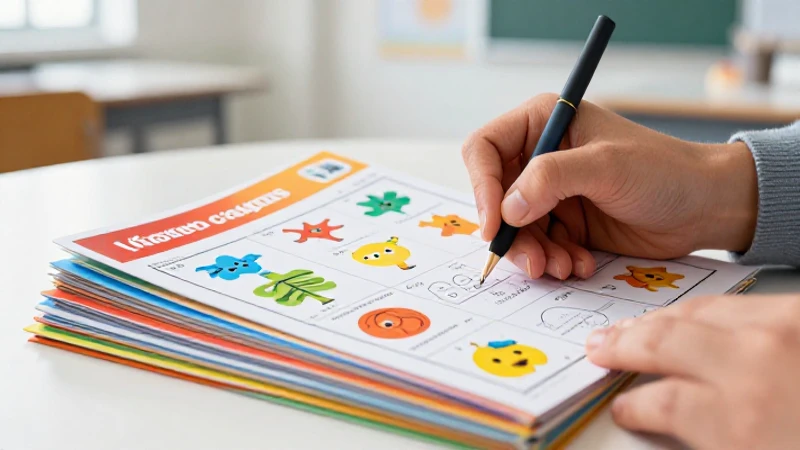 Las fichas de trabajo son esenciales para el aprendizaje