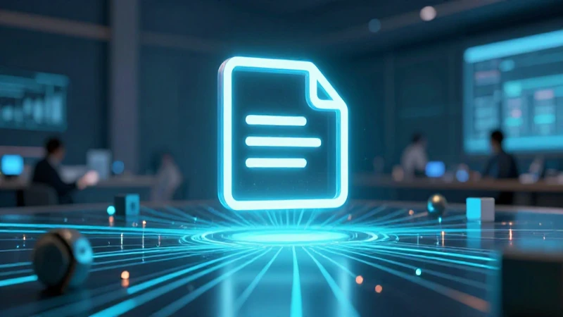 Ficheros: Qué es, definición y concepto esencial en TI 6 Icono digital avanzado con flujos de datos