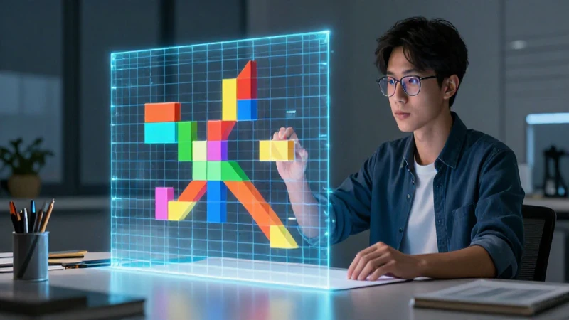 Crea diseños impactantes con una figura en cuadrícula
