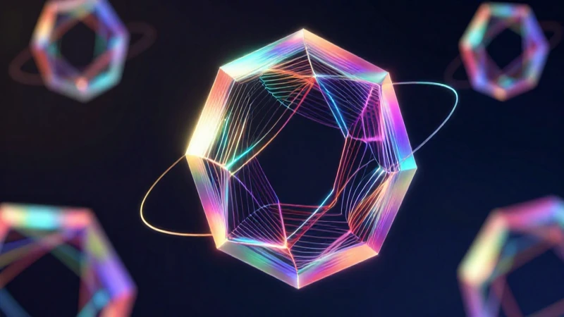 Dodecágono brillante con usos en el diseño