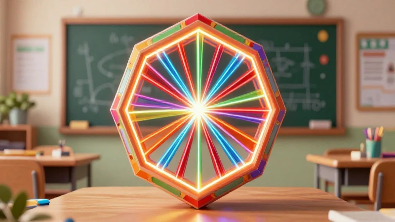 Conoce las Conoces figuras de 8 lados y desafía tu creatividad 3 Octágono simétrico y vibrante en 3D