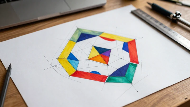 Cómo puedo dibujar hexágonos y romboides dentro de trapecios 4 Aprende a dibujar formas geométricas precisas