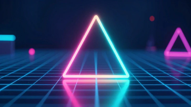 Ilustración de figuras en traslación geométrica