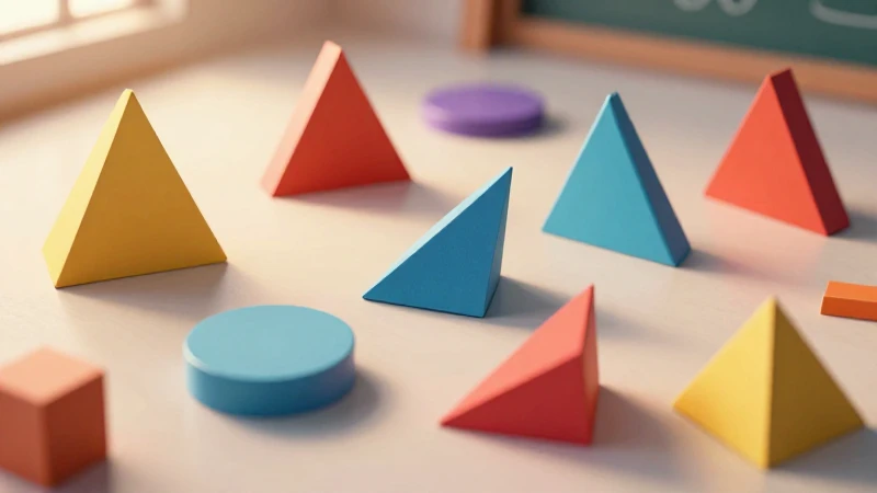 Figuras geométricas: nombres, características y más 4 Geometría vibrante y moderna en estudio