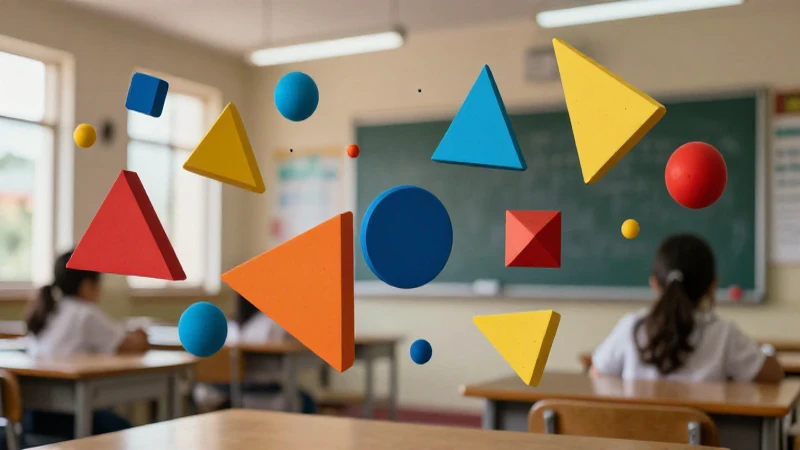 Figuras geométricas fundamentales en la educación