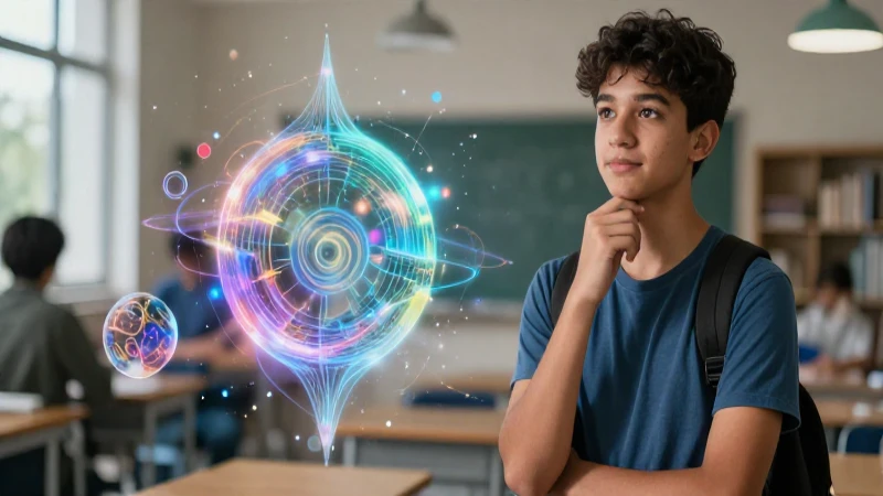 Las obras de Filosofía clave para triunfar en Bachillerato: imprescindibles 3 Estudiante reflexivo y conceptos filosóficos abstractos