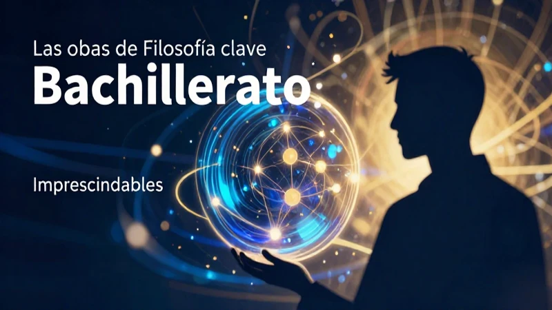 Las obras de Filosofía clave para triunfar en Bachillerato: imprescindibles 4 Claves de filosofía para triunfar en Bachillerato