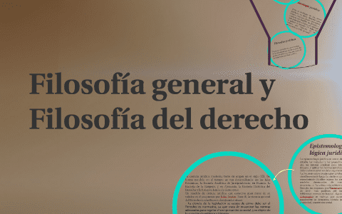 filosofia del derecho vs filosofia general toda la diferencia