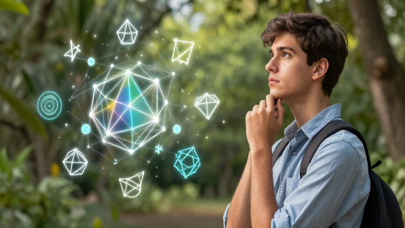 Filosófico: Concepto, características y ejemplos explicados 5 Erudito reflexivo con símbolos de lógica y ética