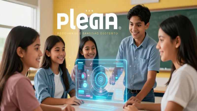 Estudiantes mexicanos aprendiendo con holografía vibrante