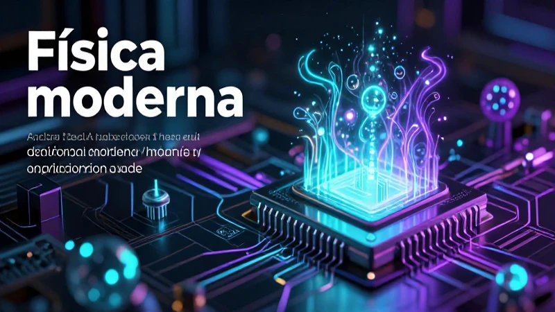 Física moderna aplicada a tecnología futurista avanzada