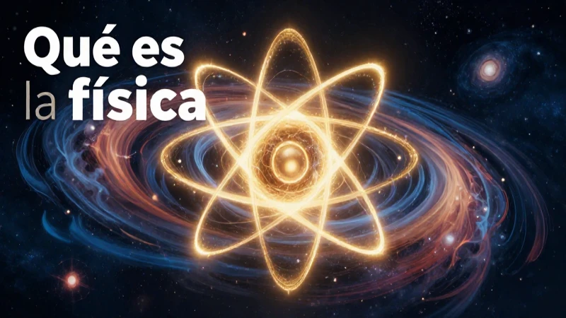 Qué es la física y cuáles son sus ramas principales 3 La física es la ciencia de la materia y el universo