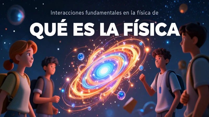 Qué es la física y cuáles son sus ramas principales 4 Física: Conceptos, ramas y elementos visuales clave