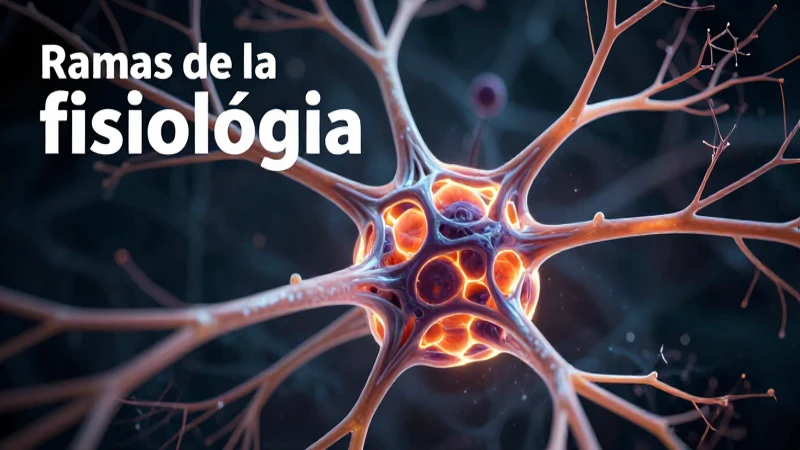 Fisiología: estudio de funciones y estructuras