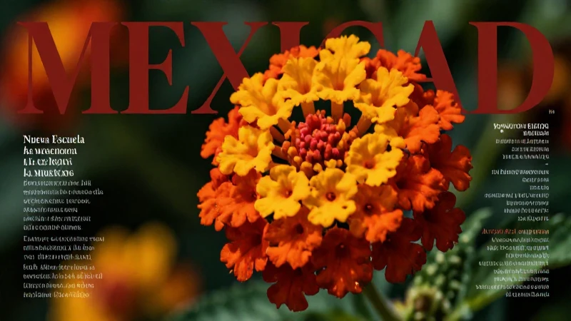 Flor de la Abundancia con estilo editorial