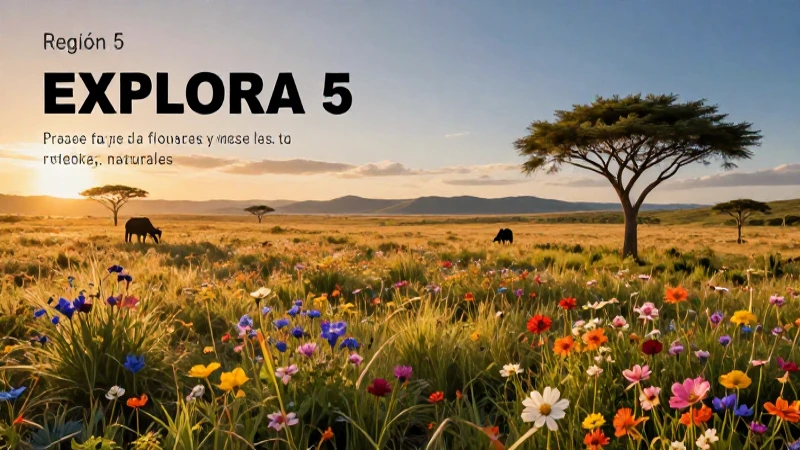 Praderas y estepas: flora y fauna