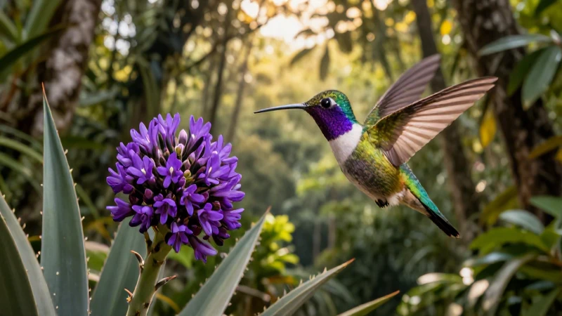 Biodiversidad vibrante en la selva mexicana