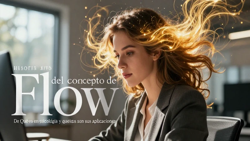 Creativa en flujo, concentrada y llena de energía