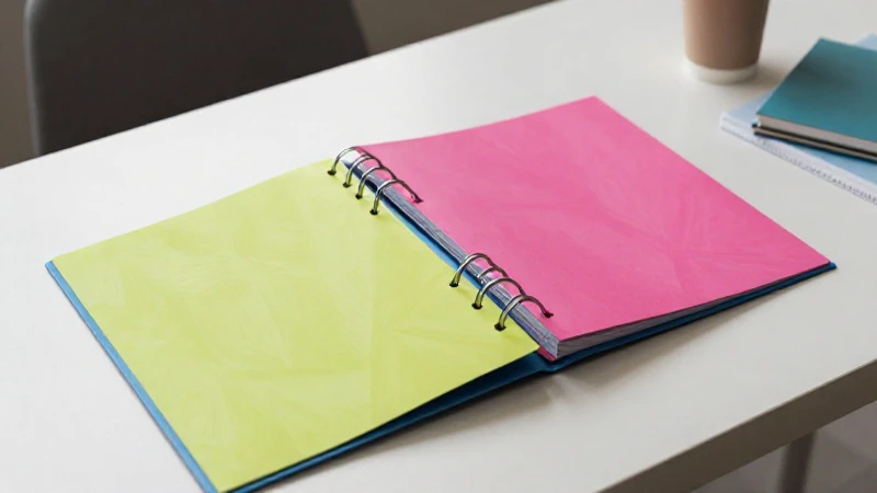 Protege y organiza tus materiales escolares con folder libros de calidad 4 Carpeta escolar color vibrante y organizada