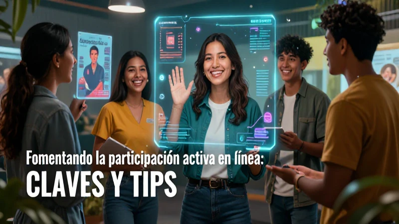 Fomentando la participación activa en línea: claves y tips 7 Fomenta la participación digital de jóvenes mexicanos