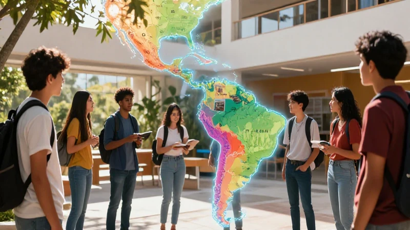 Formación Ciudadana: Clave para una Sociedad Responsable 4 Estudiantes mexicanos creativos en espacio educativo