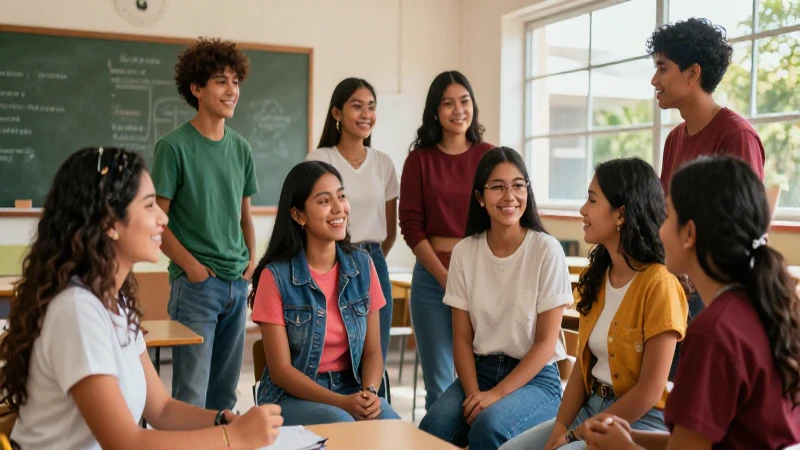 Jóvenes mexicanos promueven el diálogo cívico vibrante