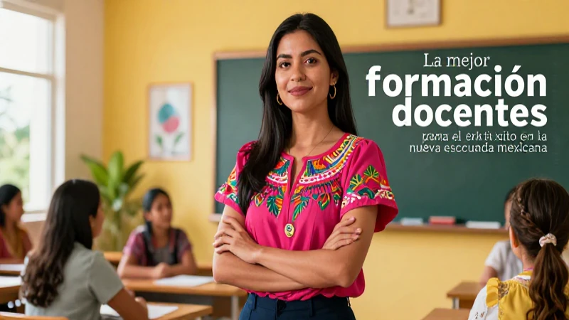 Formación docente esencial para la Nueva Escuela Mexicana