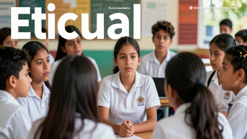 Formación ética y ciudadana: conceptos y actividades clave 7 Estudiantes mexicanos en debate sobre ética y aprendizaje