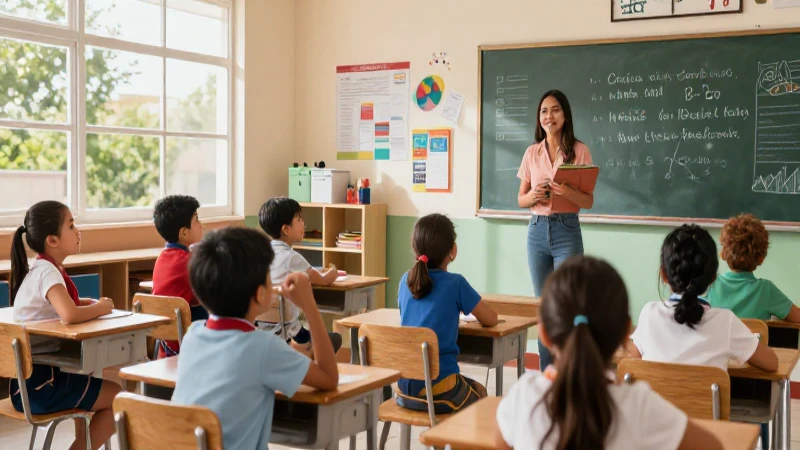 Formación: Concepto, Tipos y Características Esenciales 5 Aula mexicana moderna con estudiantes curiosos e ilustrados