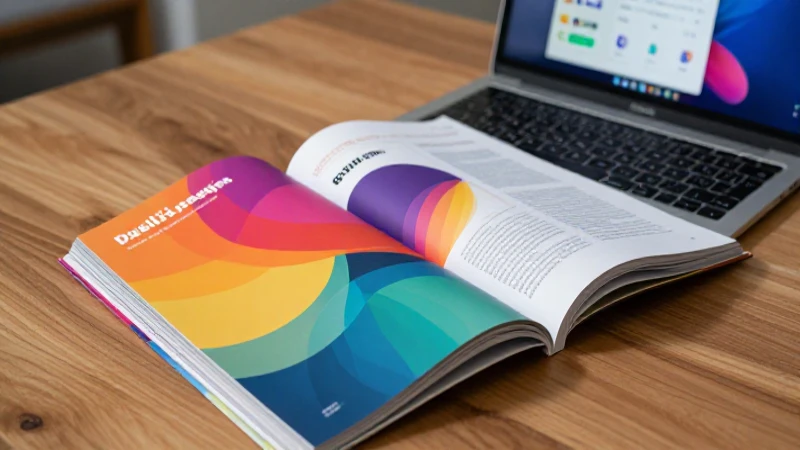 Edición de libros de texto: Descarga nuestro formato perfecto y hazlo fácilmente 4 Diseño académico digital moderno y vibrante