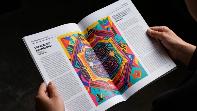 Formato: Definición, concepto y su importancia en el diseño 3 Diseño de formatos impresos con estilo vibrante y moderno