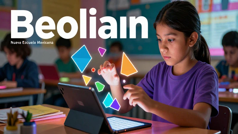 Fórmula precisa para calcular polígonos regulares al instante 4 Estudiante mexicano aprende con polígonos digitales vibrantes