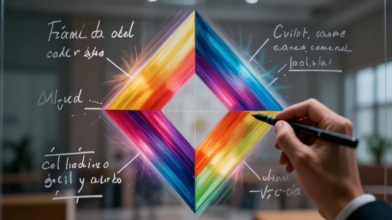 Arte abstracto educativo del rombo en estilo mexicano