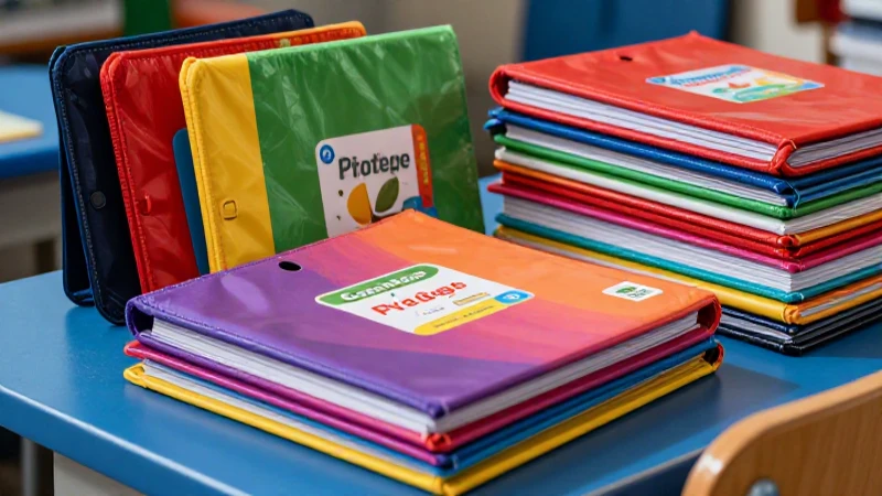 Forros vibrantes protegen tus libros escolares