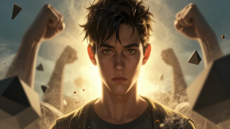 Retrato dinámico de un joven en búsqueda de sí mismo