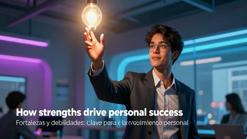 El éxito personal nace de fortalecer tus habilidades