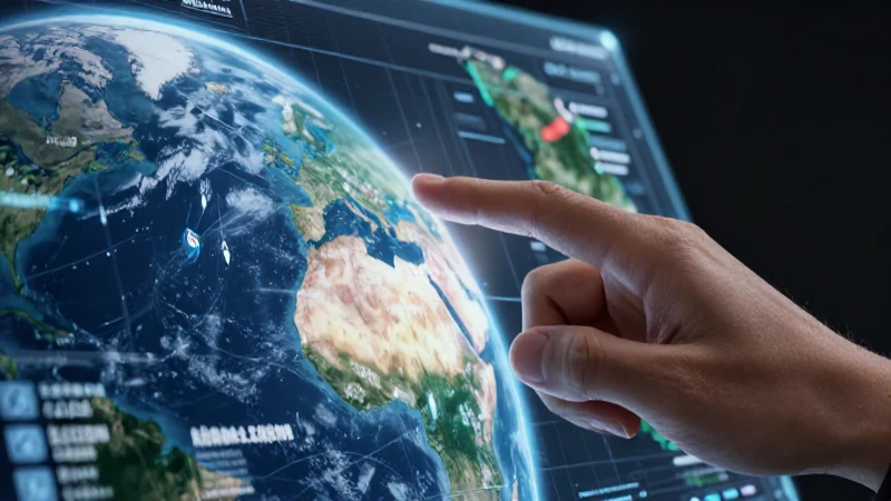 Fotografía Satelital: Usos en Imágenes y GPS - Aprende Más 7 Mano interactúa con hologramas de la Tierra