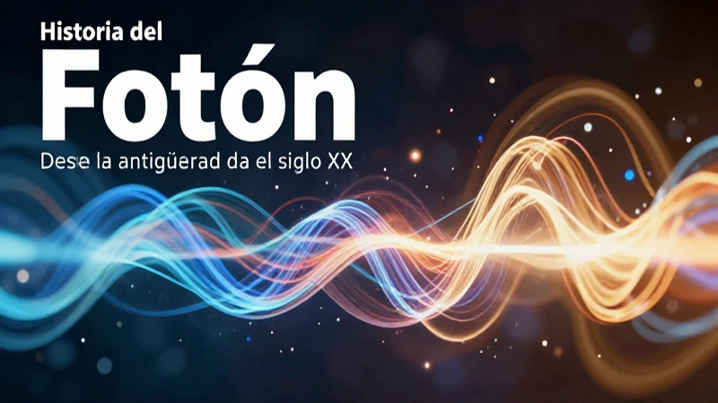 Historia del fotón: desde el inicio hasta el siglo XX