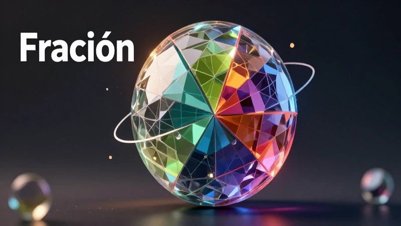 Fracciones: concepto, tipos y visualización abstracta