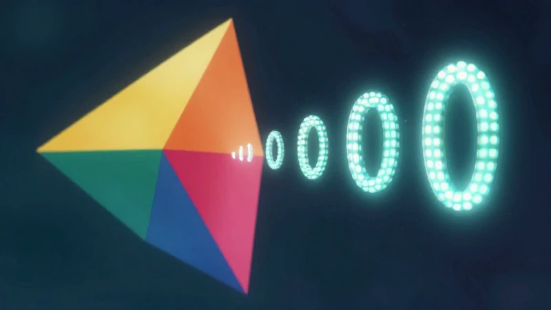Geometría fraccionada se transforma en punto decimal brillante