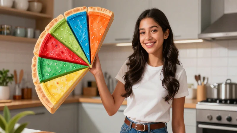 Estudiante mexicano aprende fracciones con pasteles