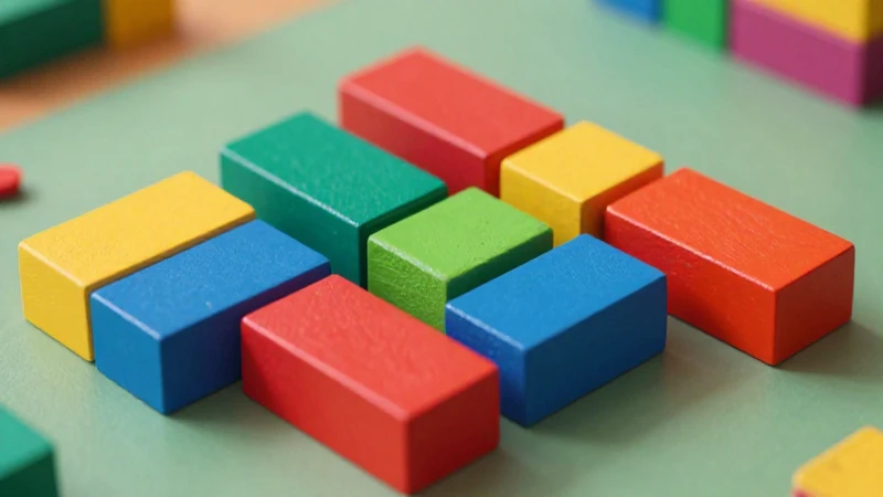 Fracciones improperes visuales con bloques coloridos
